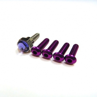 4PX Swarovski Crystal Mounted Screws
