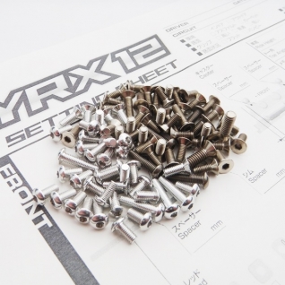 YRX12'19 Titan/Alum Hex Socket Screw Set