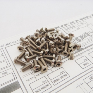 X12'23 Titanium Hex Socket Screw Set