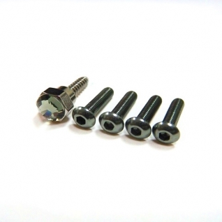 4PX Swarovski Crystal Mounted Screws