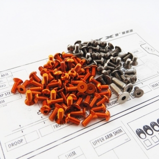 X1'18 Titan & Alum Hex Socket Screw Set