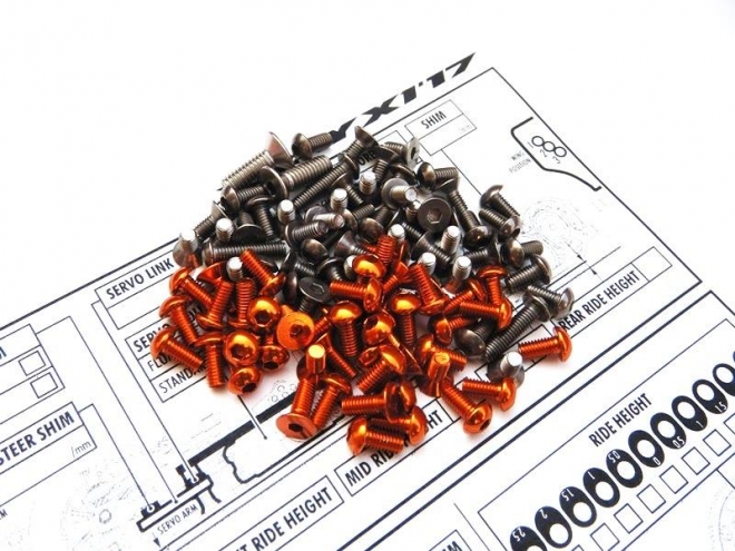 New Lightweight Screw Kits for YOKOMO and Xray