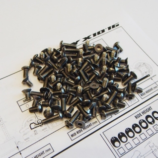 X10'16 Titanium Hex Socket Screw Set