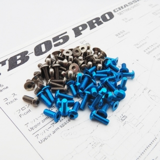 TB-05 PRO Titan/Alloy Hex Socket Screw Set