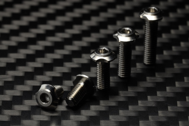 Titanium LowPro Head Screws
