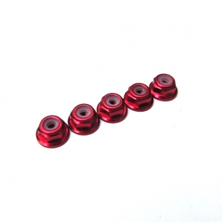 2mm Alloy Flange Nylon Nut