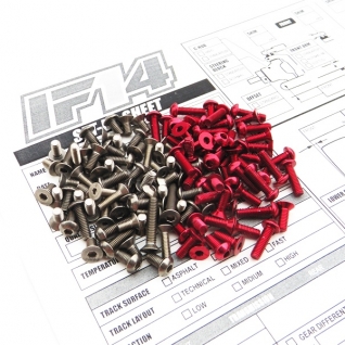 IF14 Titan/Alum Hex Socket Screw Set
