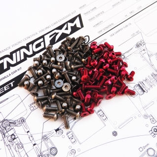 Lightning FXM Titan & Alum Hex Socket Screw Set