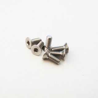 Precision Machined SUS Flat Head Screw M3x10