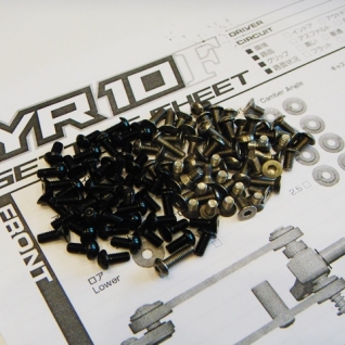 YR10F Titanium& Alloy Hex Socket Screw Set