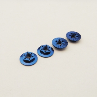 M4 Alloy Serrated Wheel Nut-11mm (Thin type)