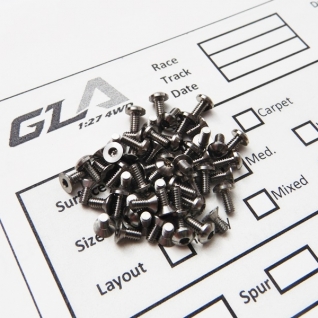 GLA Titanium (Ti6AL4V) Hex Socket Screw Set