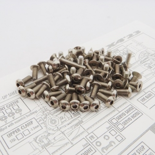 X4â€™23 Titanium Hex Socket Screw Set