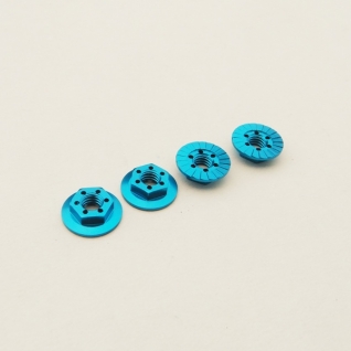 M4 Alloy Serrated Wheel Nut-11mm (Thin type)
