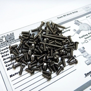 RC10 B5 Titanium Hex Socket Screw Set