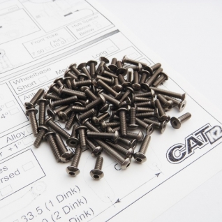 CAT K2 Titanium Hex Socket Screw Set