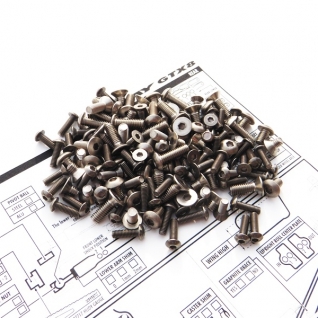 GTX8'17 Titanium Hex Socket Screw Set