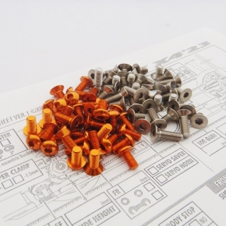 X4â€™23 Titan/Alloy Hex Socket Screw Set