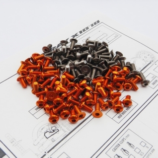 X10'18 Titan/Alum Hex Socket Screw Set