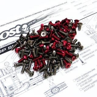 Ghost EVO Titan & Alum Hex Socket Screw Set