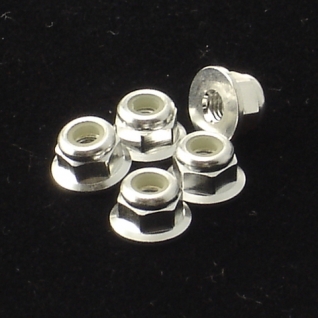 3mm Alloy Flange Nylon Nut