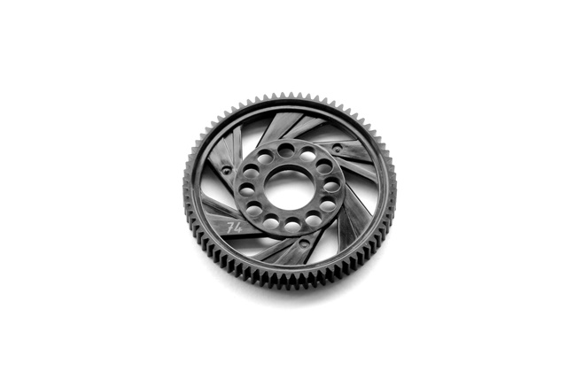CNC Machined Spur Gear 48P (74T)