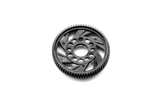 CNC Machined Spur Gear 48P (71T)