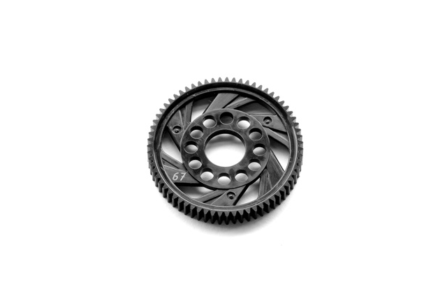 CNC Machined Spur Gear 48P (67T)