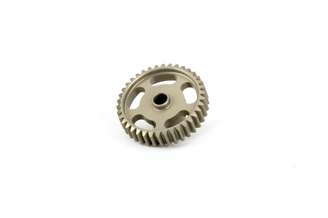 Hard Coated Alum. Pinion Gear (MoS2) 48P-38T