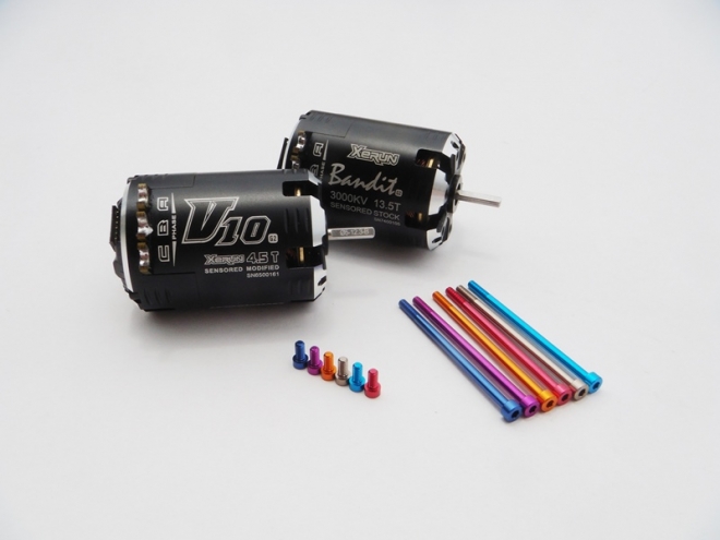 XeRun V10 G2 Aluminum Screw Kit