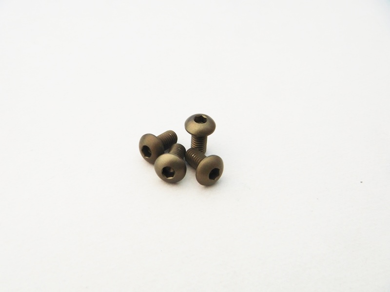 M3 Button (Hard Coating/Hard Anodized)