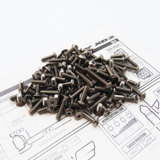 XB2 Titanium Hex Socket Screw Set