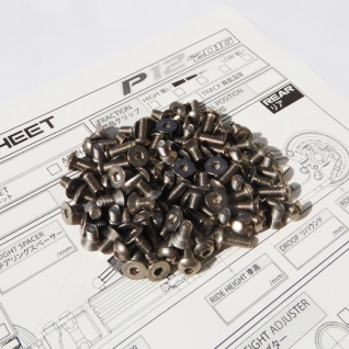 Rapide P12'16 Titanium Hex Socket Screw Set