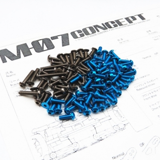 M-07 CONPECT Titan/Alum Hex Socket Screw Set
