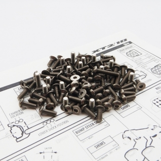 XT2'18 Titanium Hex Socket Screw Set