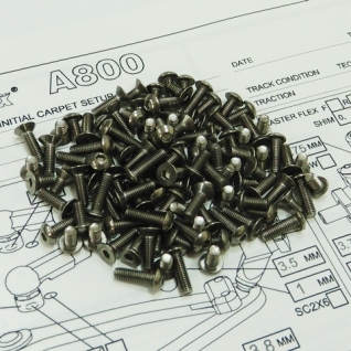 A800 Titanium Hex Socket Screw Set
