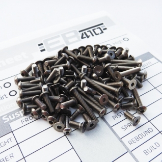 EB410 Titanium Hex Socket Screw Set