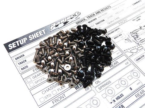 New Lightweight Screw Kits for Serpent and Xray
