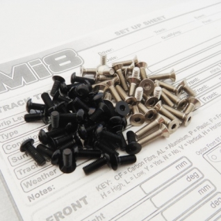 Mi8 Titan/Alum Hex Socket Screw Set