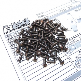RC10 B64D Titanium Hex Socket Screw Set