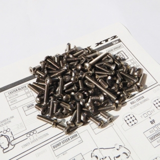 XT2 Titanium Hex Socket Screw Set