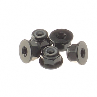 3mm Alloy Flange Nylon Nut
