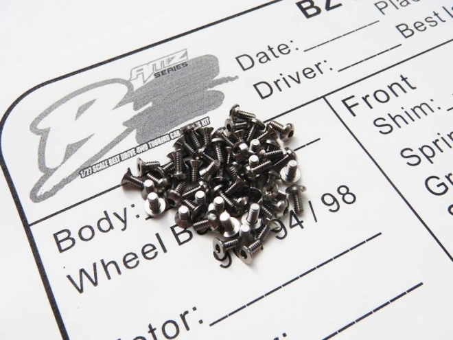 New Lightweight Screw Kits for ATOMIC and GL Racing