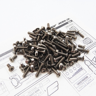 XB2C'17 Titanium Hex Socket Screw Set