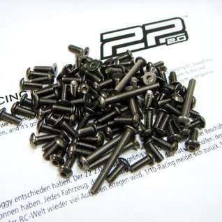 TLR 22 2.0 (Rear Motor) Titanium Hex Socket Screw Set