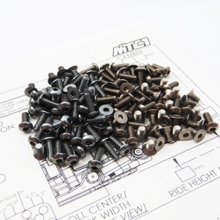 MTC1 Titan/Alum Hex Socket Screw Set