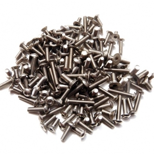 TRF101 Titanium Hex Socket Screw Set