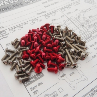 ARROW AT1 Titan/Alloy Hex Socket Screw Set