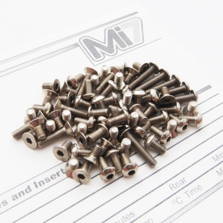 Mi7 Titanium Hex Socket Screw Set