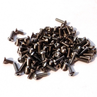 A700 Titanium & Alloy Hex Socket Screw Set